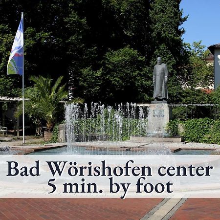 Tolle Zweiraum-Ferienwohnung In Bester Lage L Innenstadtnaehe L 1 Minute Zum Bahnhof L Tv L Free-Wlan L Keine Kueche L Willkommen Im Hallo!-Apartment 4 Bad Worishofen Luaran gambar